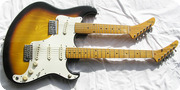 Robin RDN Double Neck Octave 1984 Sunburst
