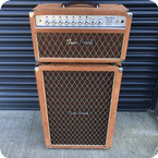 Two Rock Classic Reverb Signature Head And 2x12 Vertical Cabinet 2020 Brown Suede
