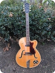 Hofner-President With Rare Round Control Panel-1956-Blonde