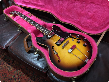 Gibson Custom Shop Es390 2012 Sunburst