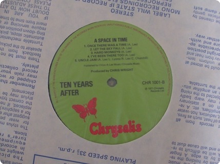 Ten Years After A Space In Time Chrysalis / Chr1001 1971