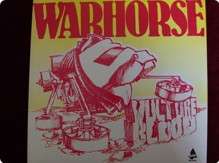 Warhorse Vulture Blood Thunderbolt Records / Thbl 004 1983