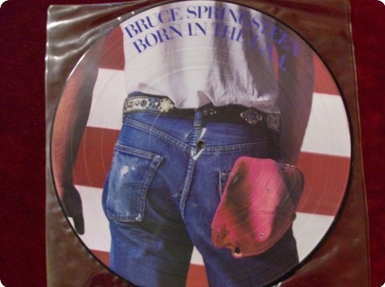 Bruce Springsteen Born In The Usa   Pict Disc Cbs / Cbs 1186304 1984