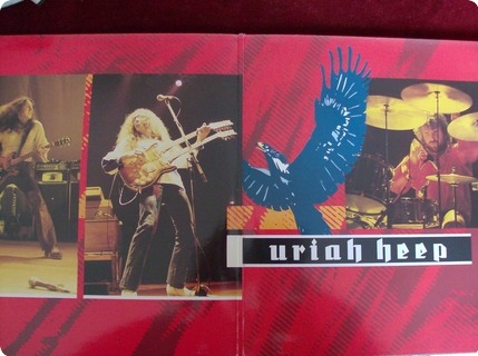 Uriah Heep Live In Europe 1979  Raw Power ‎– Rawlp030  1986