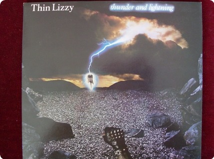 Thin Lizzy + Clash Thunder And Lightning ( Lp + 12 ) + Santinista! (3lp Set) Vertigo / Verl3 , Fsln   1 1983