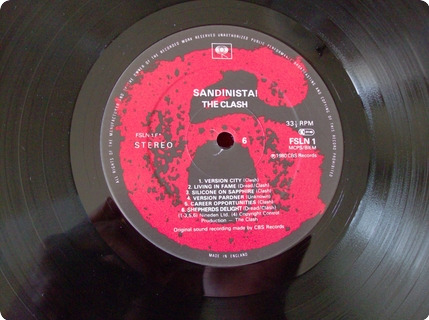 Thin Lizzy + Clash Thunder And Lightning ( Lp + 12 ) + Santinista! (3lp Set) Vertigo / Verl3 , Fsln   1 1983
