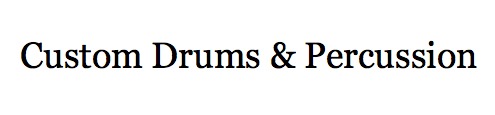 Custom Drums & Percussion