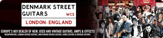 Vintage guitars denmark street clearance
